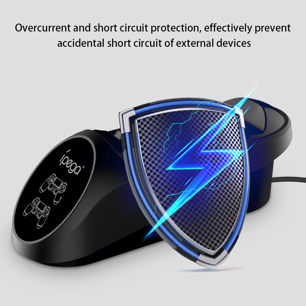 IPEGA PG-9180 Dual Charging Station Game Controller Charging Dock with LED Indicator for PS4 Controller IPEGA PG-9180 Dual Charging Station Game Controller Charging Dock with LED Indicator for PS4 Controller